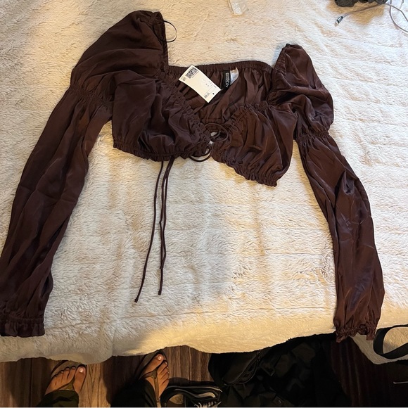 H&M Tops - H&M brown top